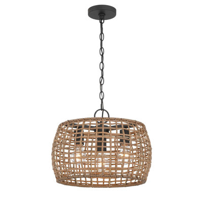 Suspension WeaveLight à 3 lumières