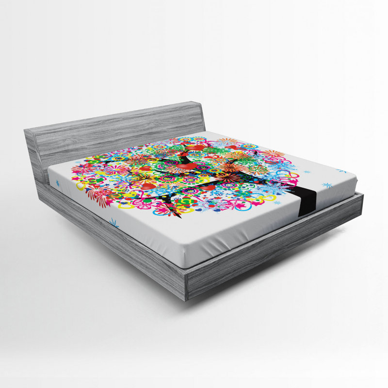 Drap-housse pour arbre de vie, Drap-housse de taille double