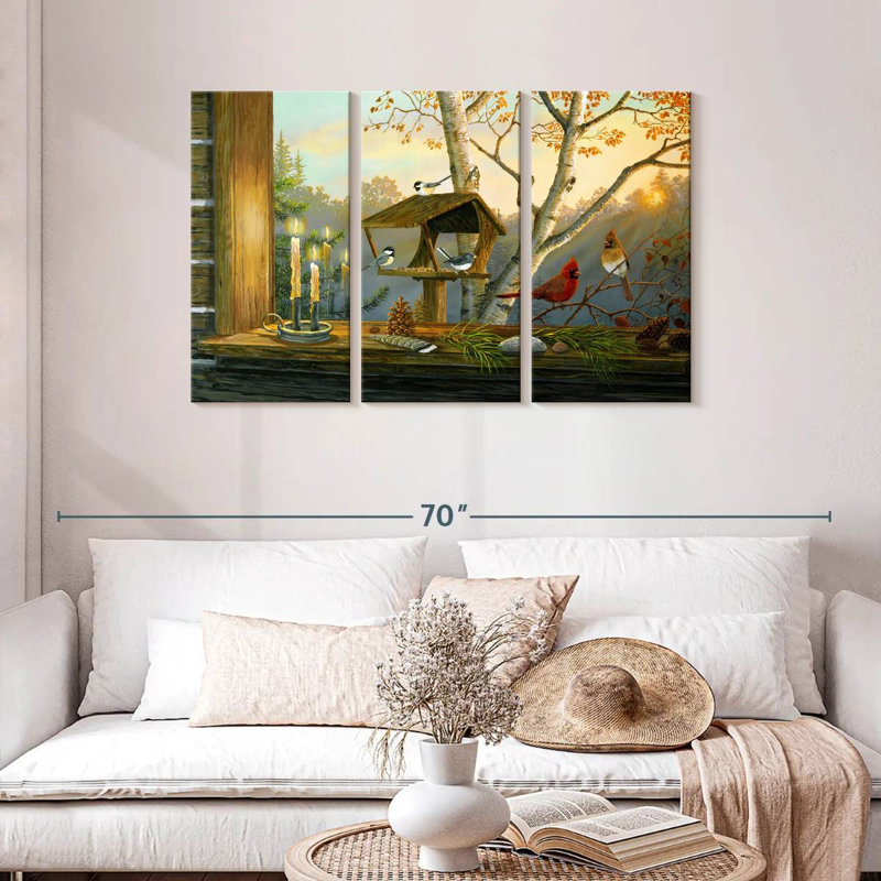 Brampt Evening Reflections, 28" H x 45" W