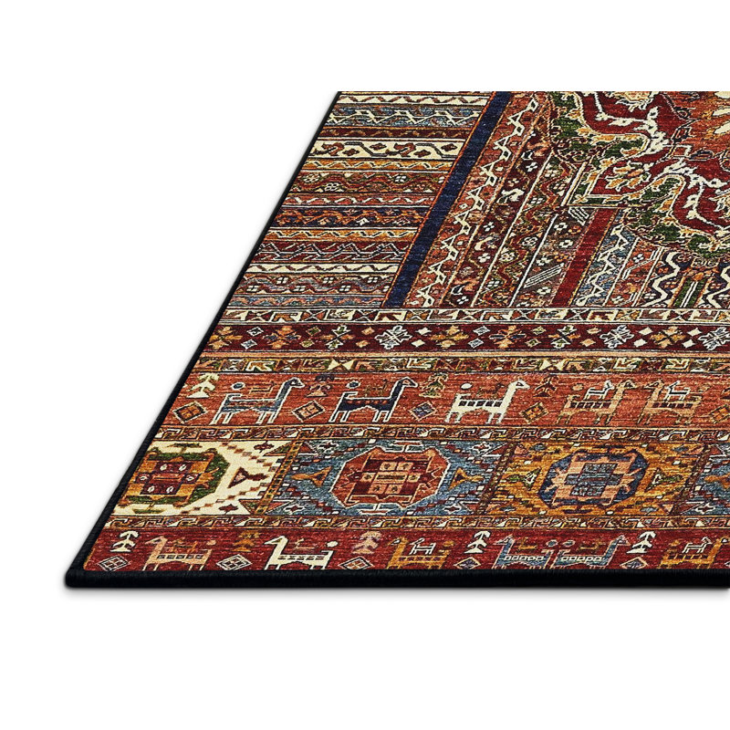Tapis abstrait moderne 521, Rectangle de 5 pi x 8 pi