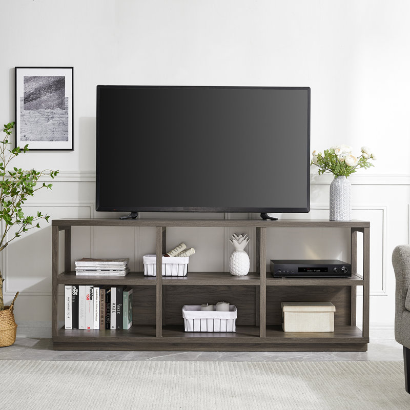 Thalia TV Stand for TVs up to 75", Alder Brown