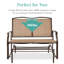 Fauteuil oscillant d'extérieur en métal Nethuki-1977410470