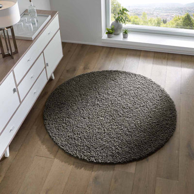 Alstrom Solid Colour Shag Area Rug