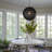 1-Light Pendant Lights Black Basket Globe-1039814165