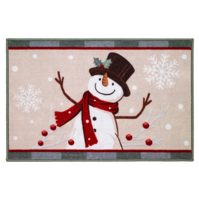 Brightbill Cotton Non-Slip Bath Rug