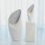 ~Cowl Lamp-White W/Gold Leaf-Lg-50625057
