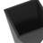 Stackable Containers, 18", 14.85", 11.75", Drainage Enabled, For Garden, Patio, Balcony, Front Door, Gray Flower Pots Of 3 Outdoor Planters, Holes,