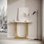 Console de 43,3 pouces, console, comptoir en bois imitation marbre moderne, type, canapé, salon, chambre à coucher