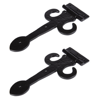 Hammer & Tongs - Arrowhead T-Hinge - W300mm - Black