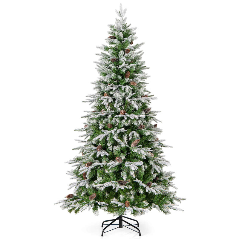 Arbre de Noël artificiel à charnières, 6'