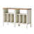 Rustic White/Honey Brown