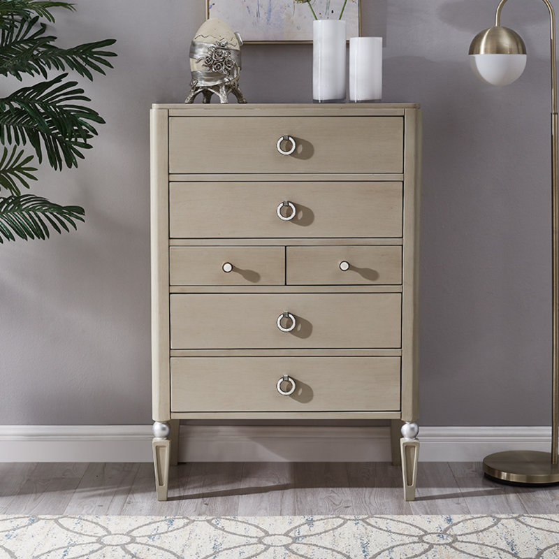 Armoire simple en bois massif