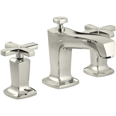 Widespread Bathroom Sink Faucet with Cross Handles