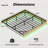 Floating Bed Frame with LED Lights-148831103