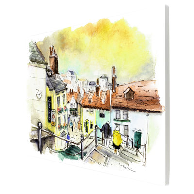 MIKI DE GOODABOOM Traditional Buildings & Architecture Wall Decor on Ceramic