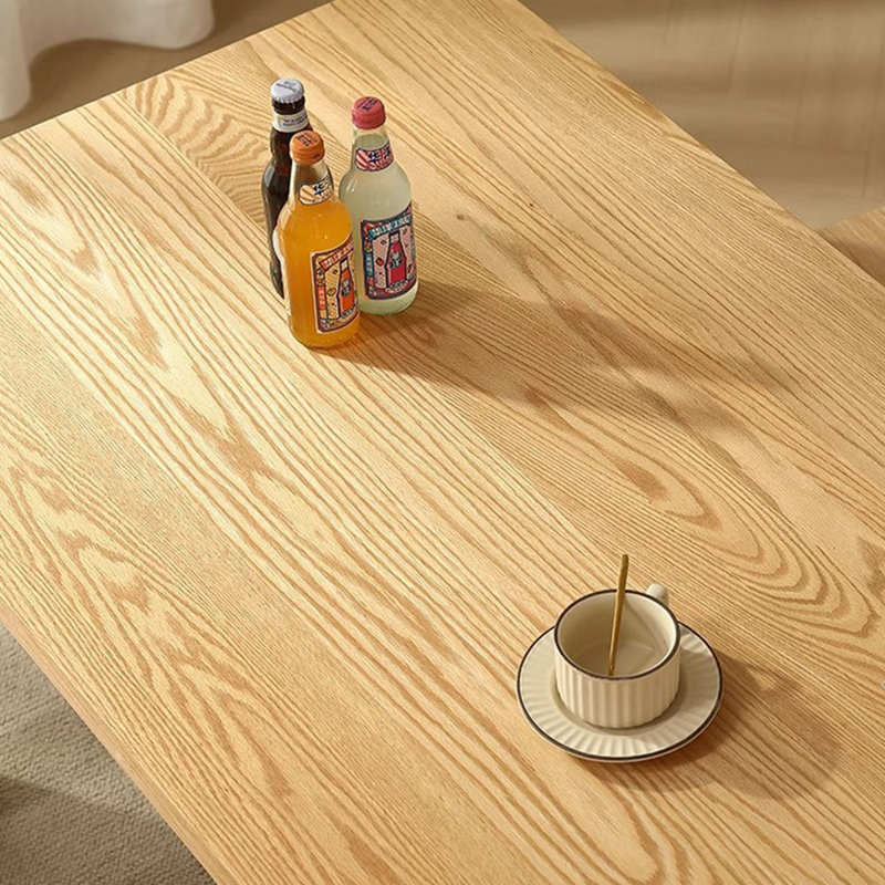 Tuney Oak Solid Wood Dining Table, 29.52"H x 70.86"L x 35.43"W