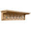 Hatcher Solid Wood Wall 6 - Hook Wall Mounted Coat Rack