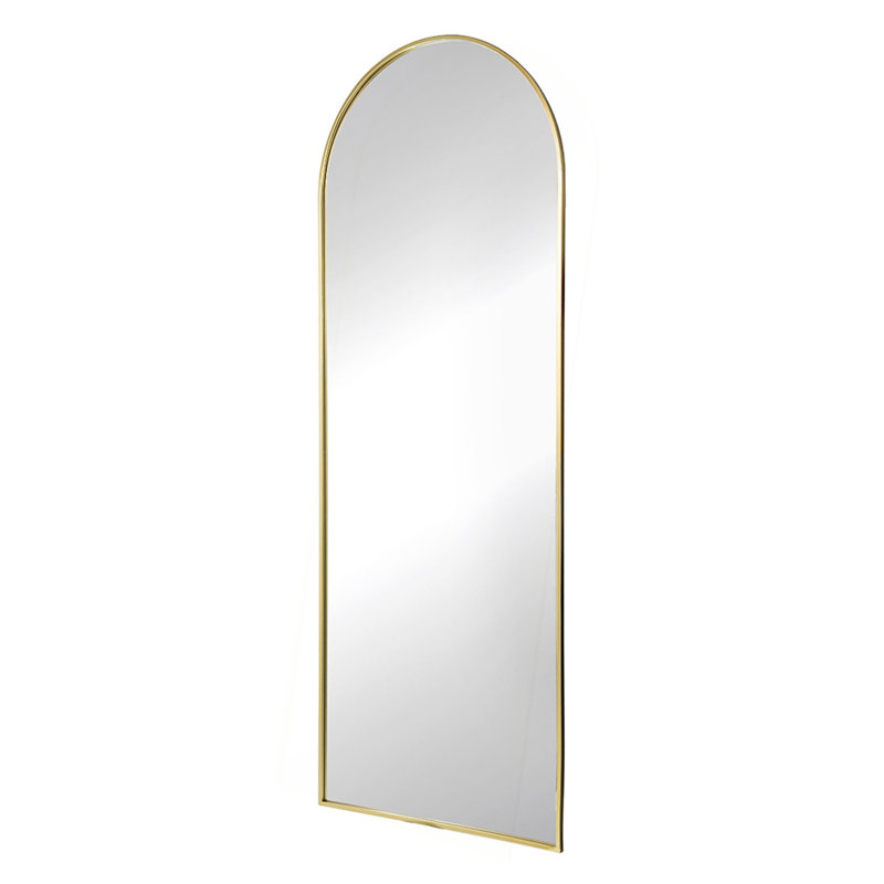 28X1x74" Celine Gold Arch Body Mirror