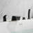 2 Handle Deck Waterfall Faucet with Diverter-93831699