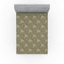 Green Brown Slate Brown Floral