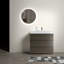 Meuble-lavabo flottant mural avec lavabo Adriel
