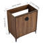 Meuble-lavabo autoportant à 2 portes et 2 portes