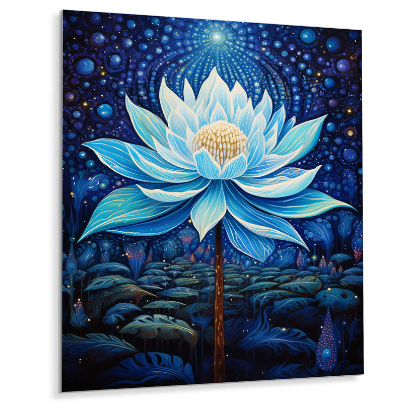 «Midnight Glory Peony Flower» - impression d'art mural pivoine, Sans cadre, métal, H 20 po x l 12 po x P 1 po