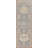 Vegetable Dye Oushak Turkish Runner Rug 3x12