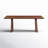 Longfellow 76" Solid Oak Dining Table-588715506