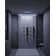 Thermostatic Digital Shower System Set 16" LED Shower Head with Slide Bar Handheld Spray