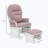 Rocking Chair with Ottoman-1673479821