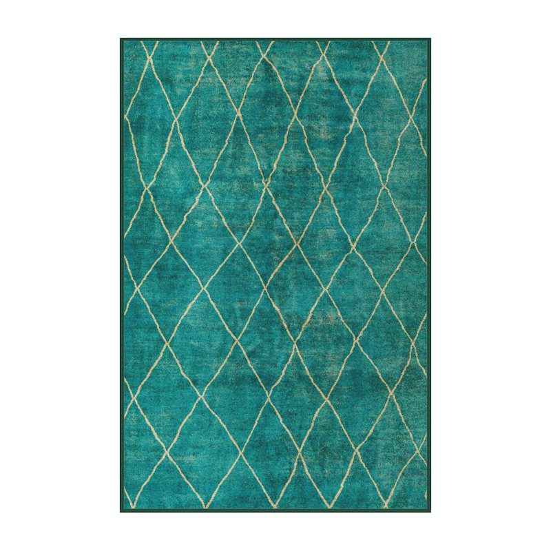 Abstract Indoor Rug, Rectangle 8' x 10'
