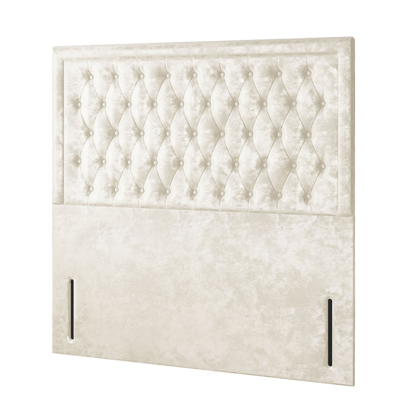 Scarborough Upholstered Headboard, Double (4'6), Cream