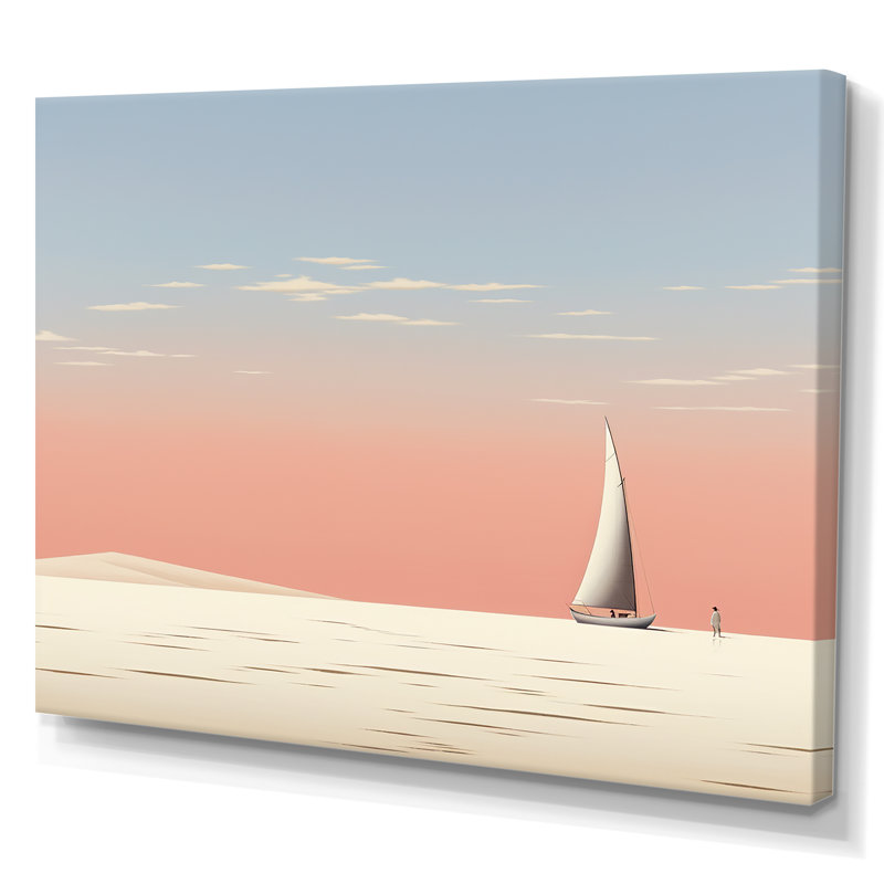 Ameetha sur toile, H 34 po x l 44 po x P 1,5 po, Toile tendue