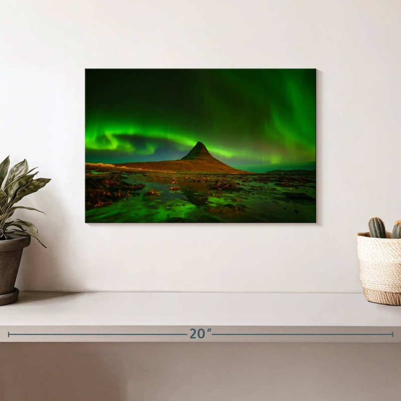 Alvord Kirkjufell Aurora, H 8 po x l 12 po