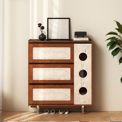 American style fashionable storage shoe cabinet
