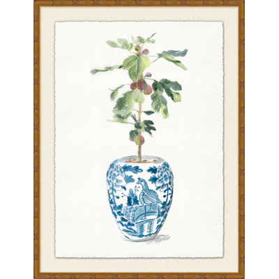 Vase à fruits Chinoiserie 2
