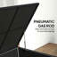 Outsunny 72cm W 253L Polyethylene Plastic, Steel Deck Box in Black