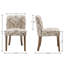 Chaise d'appoint en bois rembourrée Farmhouse Chairs-2102704878