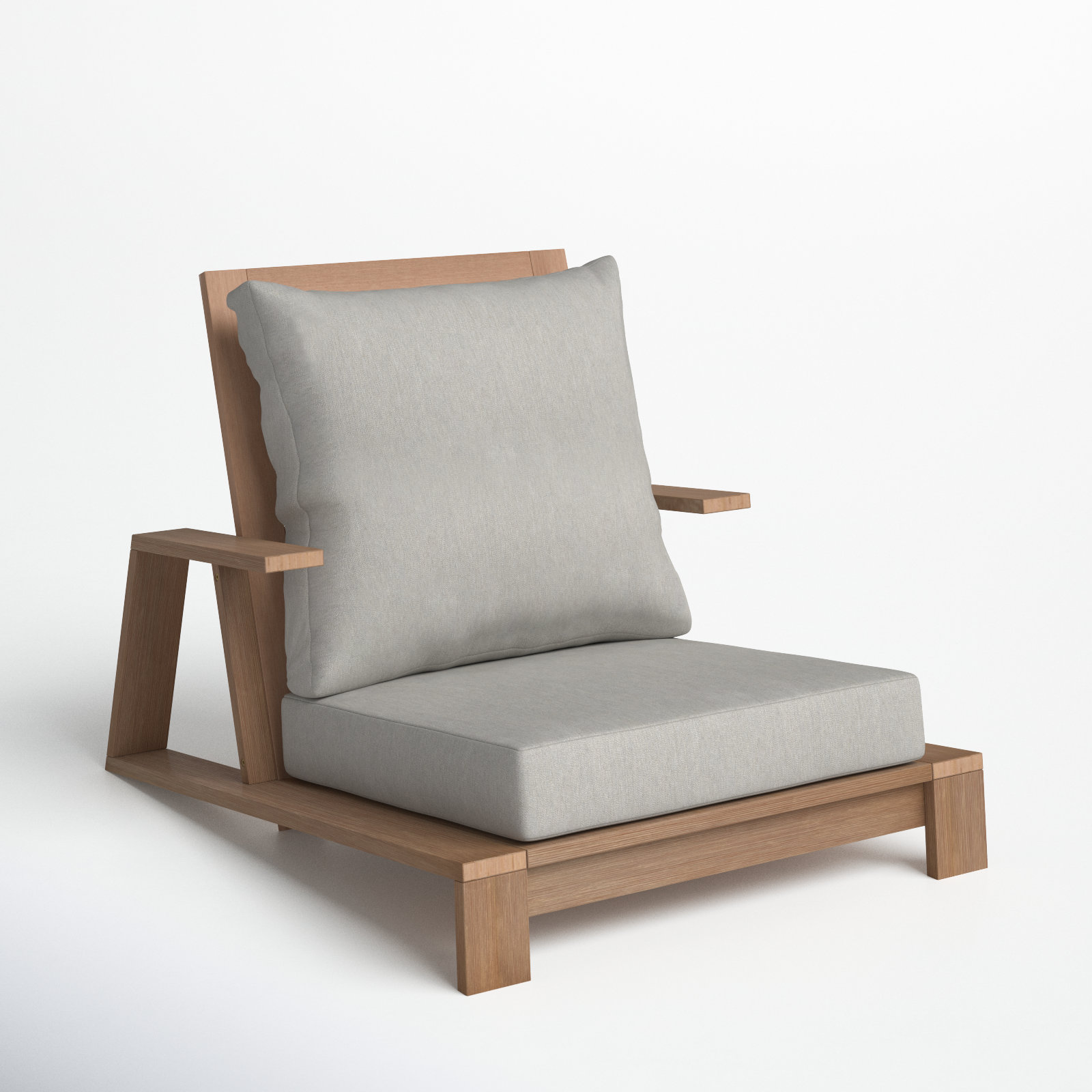 Fatima Wood Outdoor Patio Chair
