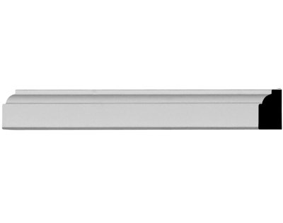 Moulure de panneau standard H 1 1/8 po x P 5/8 po x L 94 1/2 po