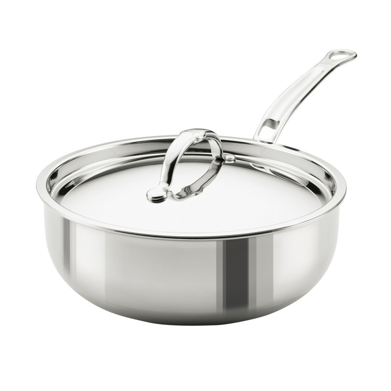 Probond® Luxe 3.5-quart Professional Clad Stainless Steel Essential Pan With Lid