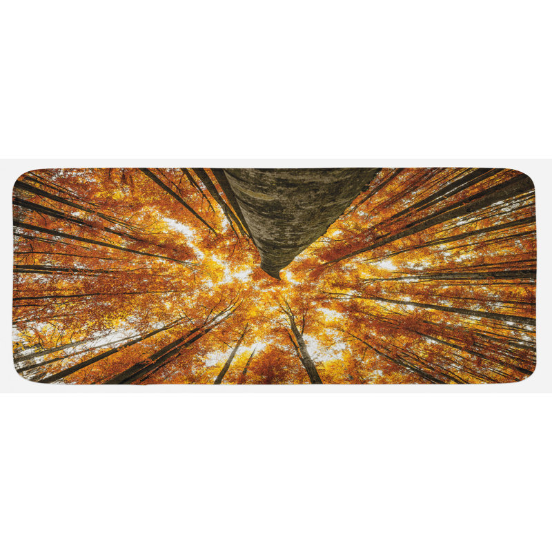 Tapis de cuisine forest