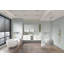 Base de meuble-lavabo double 84 po 84 po