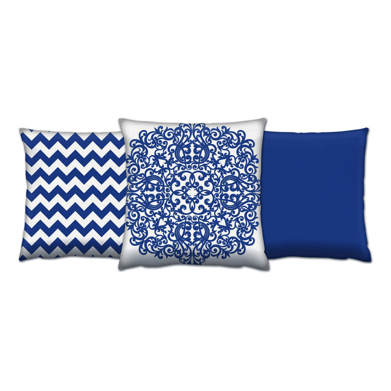 Ensemble de coussins décoratifs 3 pièces Parrino