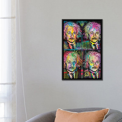 «Einstein 4 Up», impression sur toile