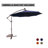 Direen 10' Lighted Cantilever Umbrella