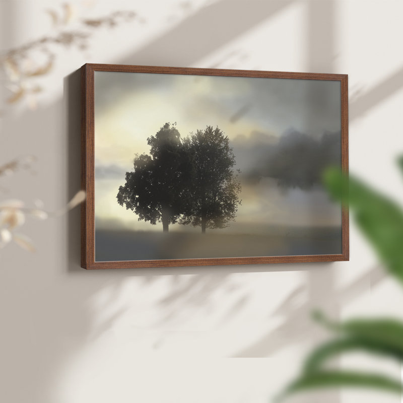 Misty Morning -Framed Print - Restickable