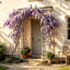 Arche de jardin décorative en métal, treillis, style gothique, arche pointue, support pour plantes d'entrée, noir