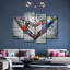 Impression sur toile Urban Love Heart-364263281